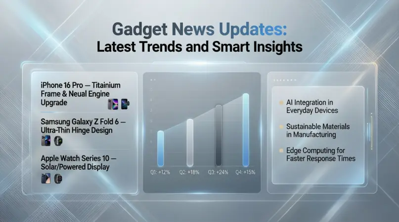 gadget news updates latest trends and smart insights
