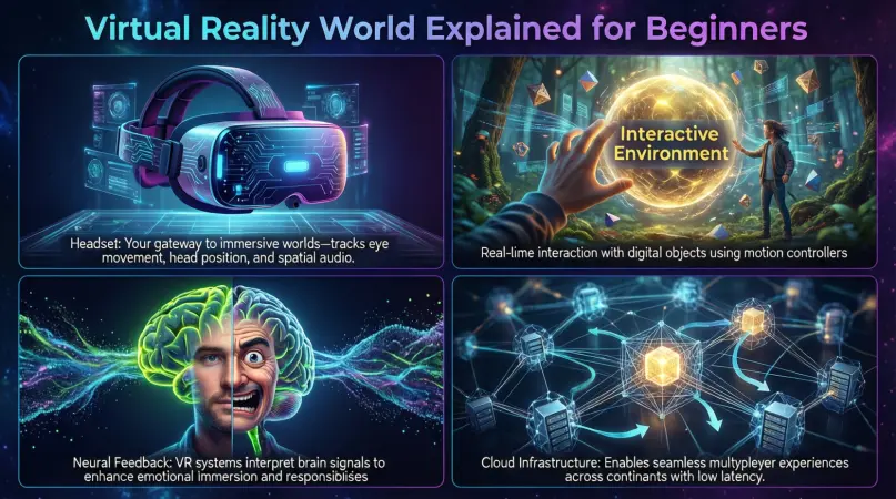 virtual reality world explained for beginners